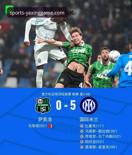 国际米兰大胜萨索洛：阿坎吉处子球与防线稳固性详解